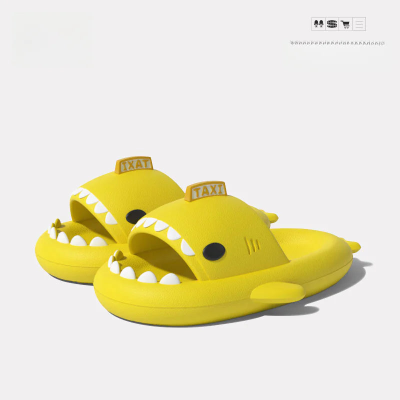 "Summer Unisex Shark Slippers - Stylish EVA Footwear"