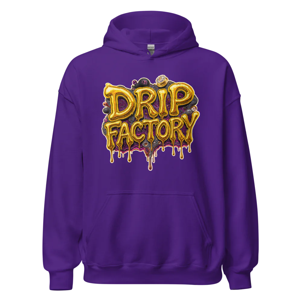 "DRIP FACTORY EXCLUSIVE" Heavy Hoodie | Gildan 18500