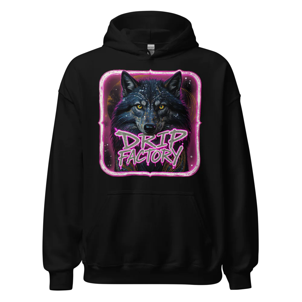 "DRIP FACTORY" 10 COLORS Heavy Hoodie | Gildan 18500