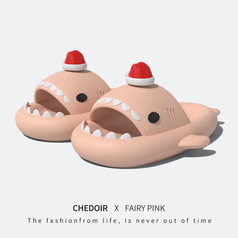 "Summer Unisex Shark Slippers - Stylish EVA Footwear"