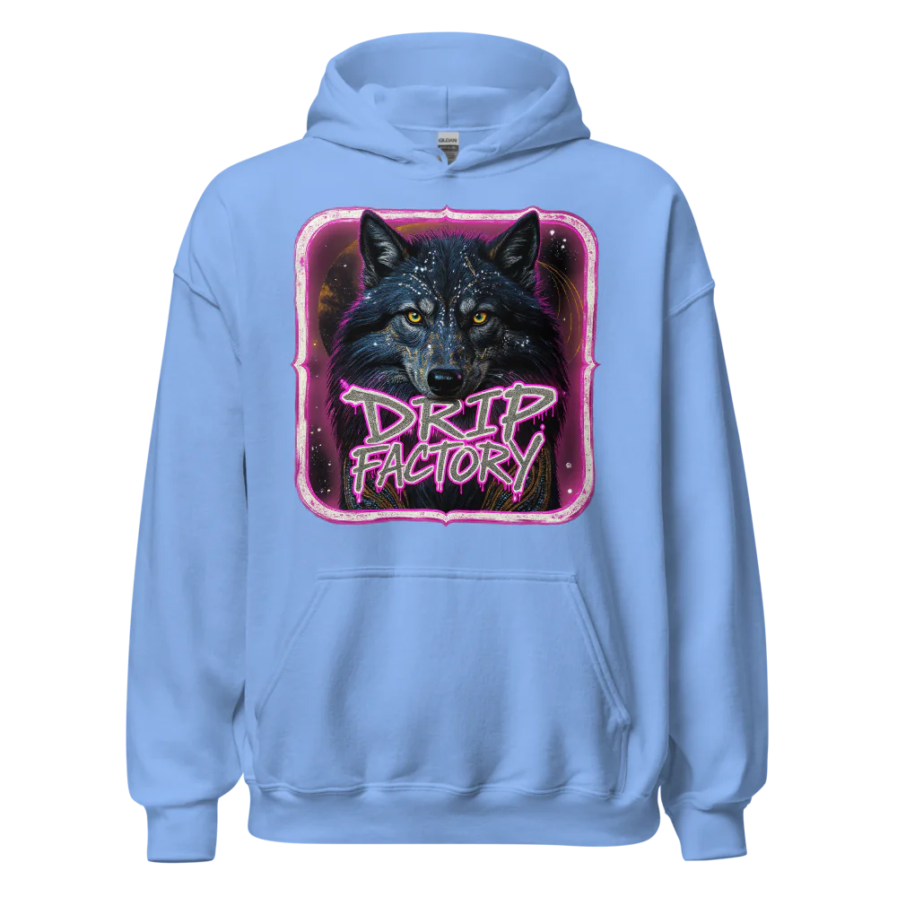 "DRIP FACTORY" 10 COLORS Heavy Hoodie | Gildan 18500