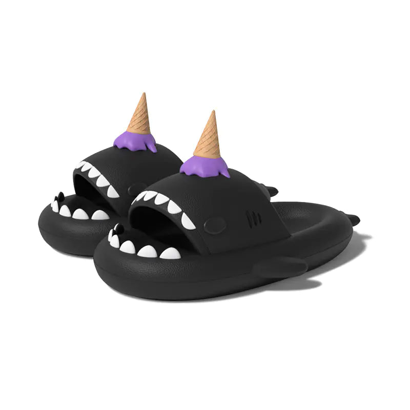 "Summer Unisex Shark Slippers - Stylish EVA Footwear"