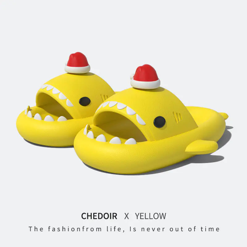 "Summer Unisex Shark Slippers - Stylish EVA Footwear"