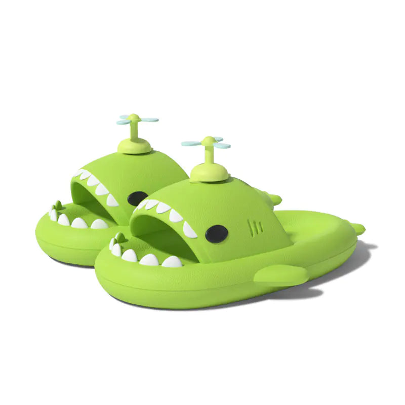 "Summer Unisex Shark Slippers - Stylish EVA Footwear"