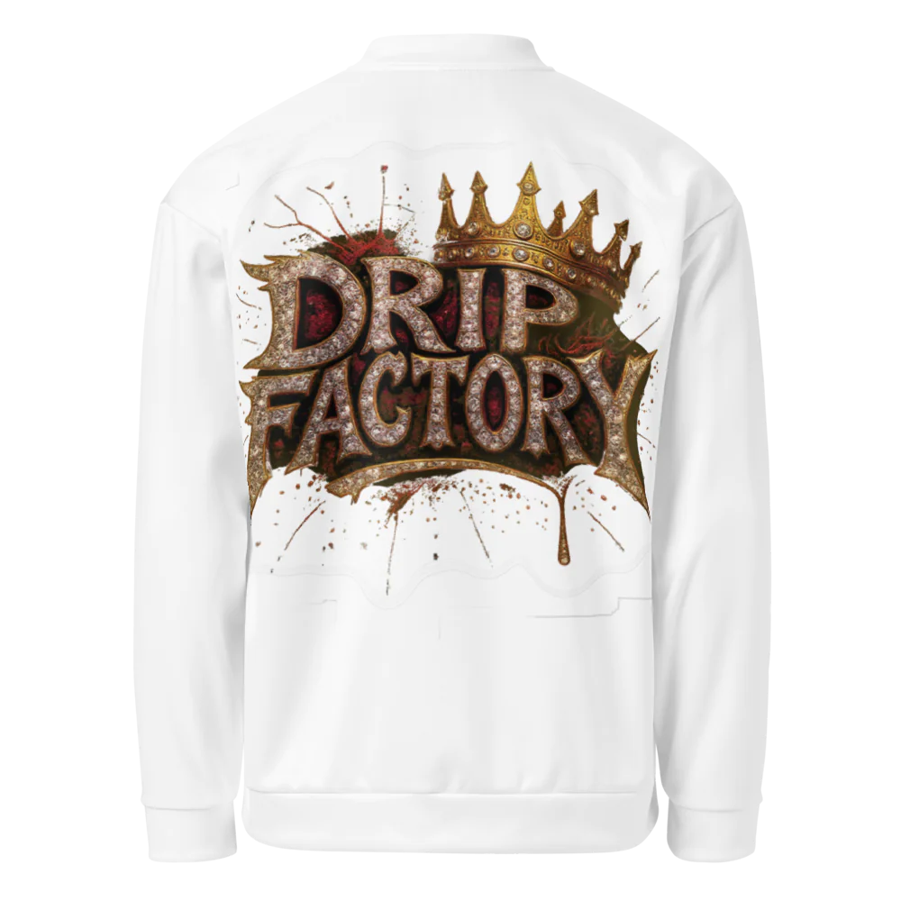 "DRIP FACTORY EXCLUSIVE" All-Over Print Unisex Bomber Jacket