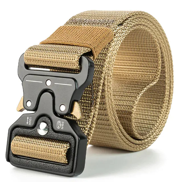 Men's Multifunctional Tactical Canvas Hunting Belt