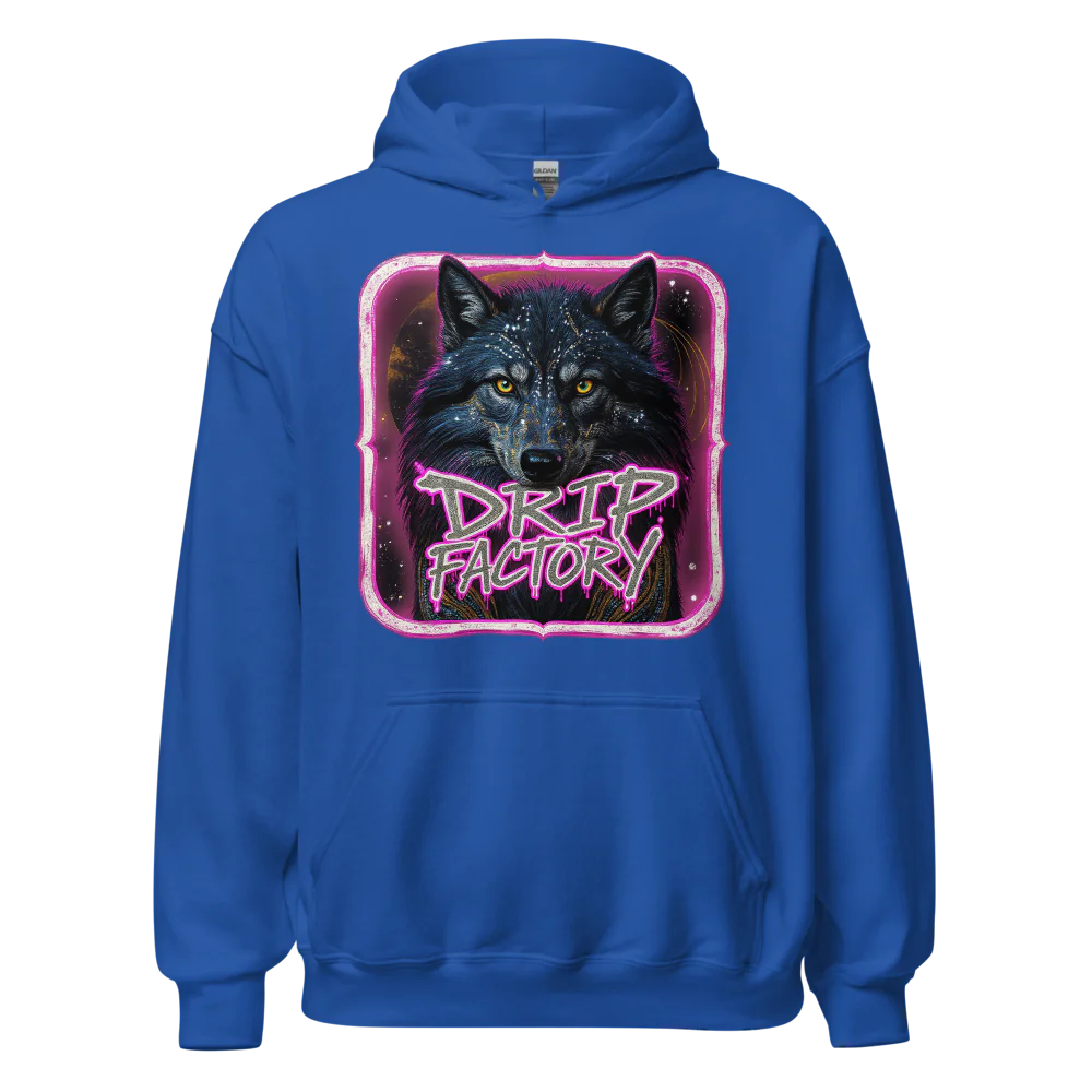 "DRIP FACTORY" 10 COLORS Heavy Hoodie | Gildan 18500