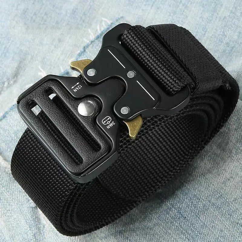 Men's Multifunctional Tactical Canvas Hunting Belt