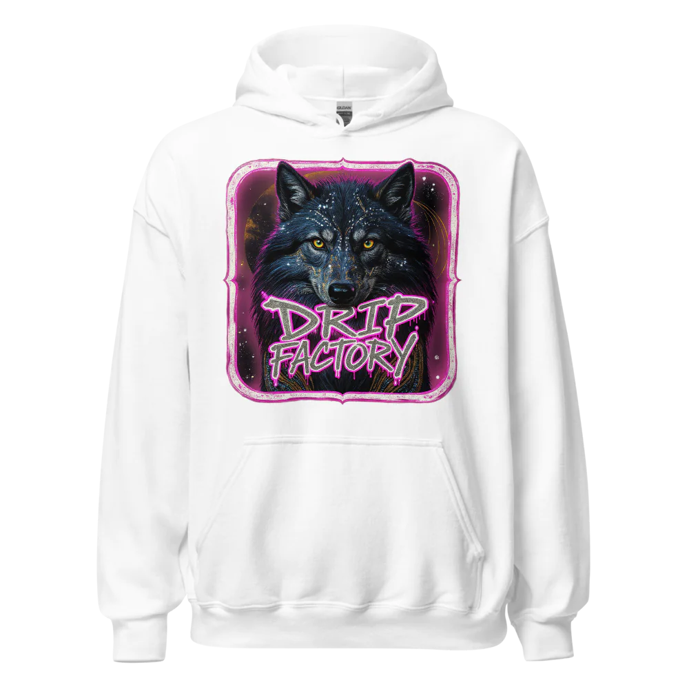 "DRIP FACTORY" 10 COLORS Heavy Hoodie | Gildan 18500