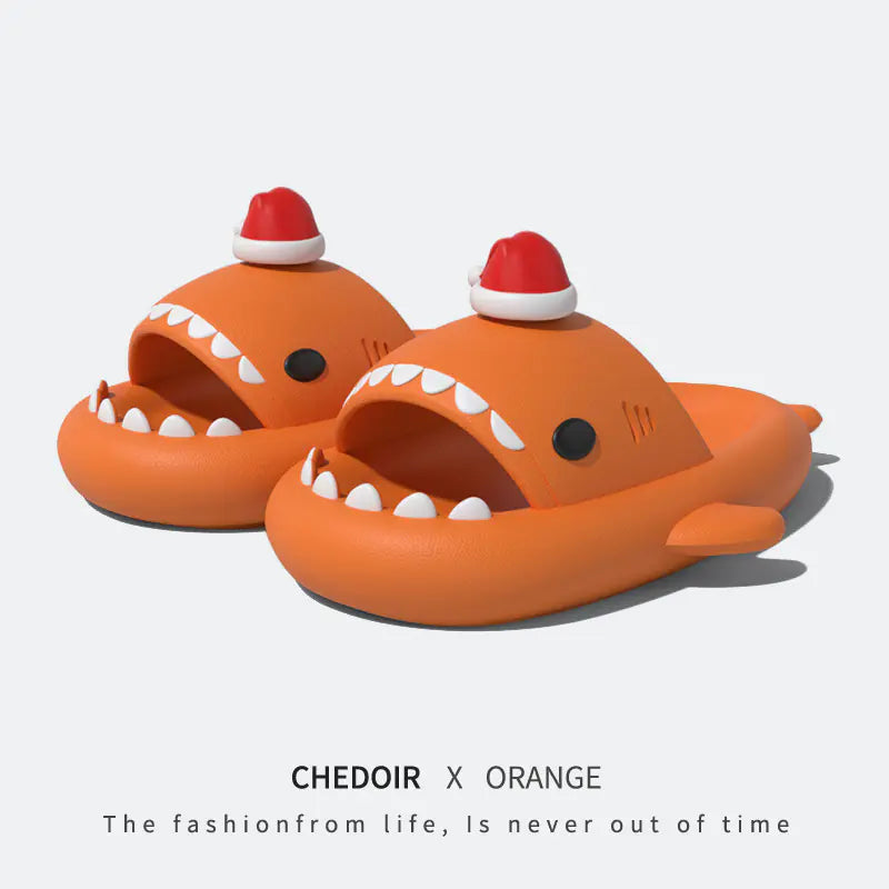 "Summer Unisex Shark Slippers - Stylish EVA Footwear"
