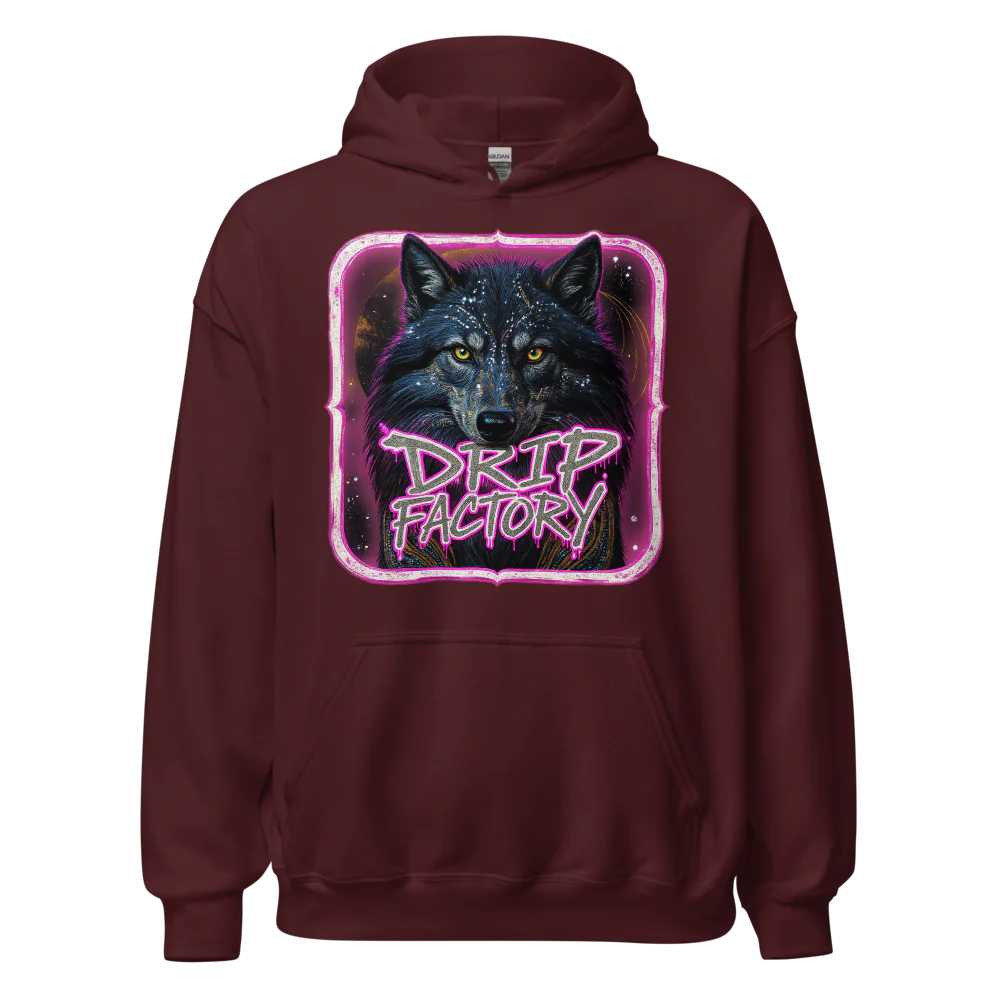 "DRIP FACTORY" 10 COLORS Heavy Hoodie | Gildan 18500
