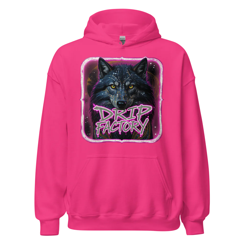 "DRIP FACTORY" 10 COLORS Heavy Hoodie | Gildan 18500