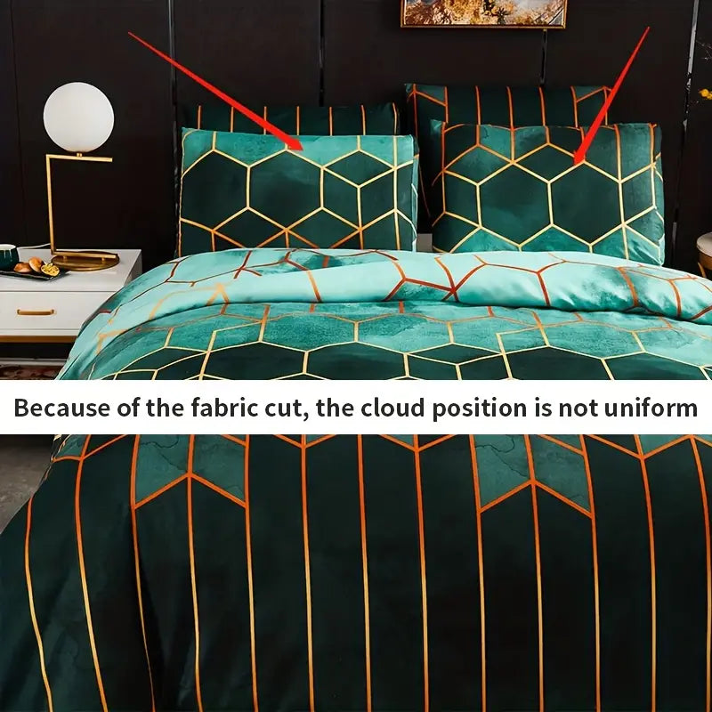 Stylish Retro Microfiber Bedding Set for Bedroom Upgrade