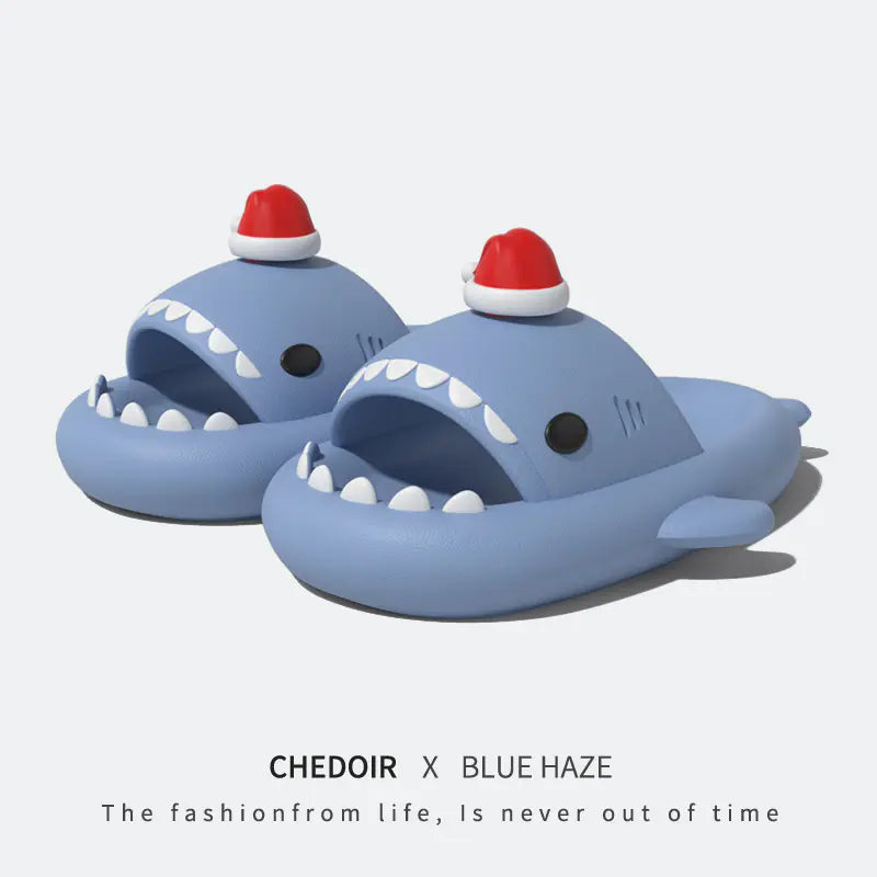"Summer Unisex Shark Slippers - Stylish EVA Footwear"