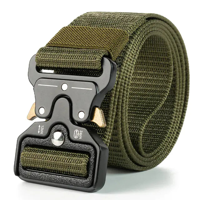 Men's Multifunctional Tactical Canvas Hunting Belt