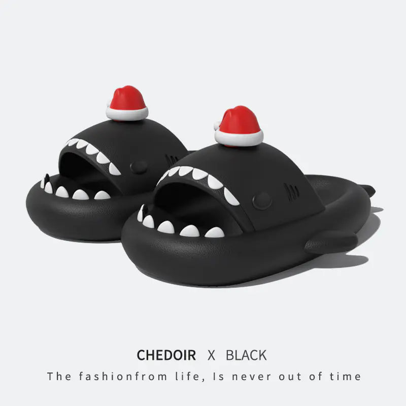 "Summer Unisex Shark Slippers - Stylish EVA Footwear"