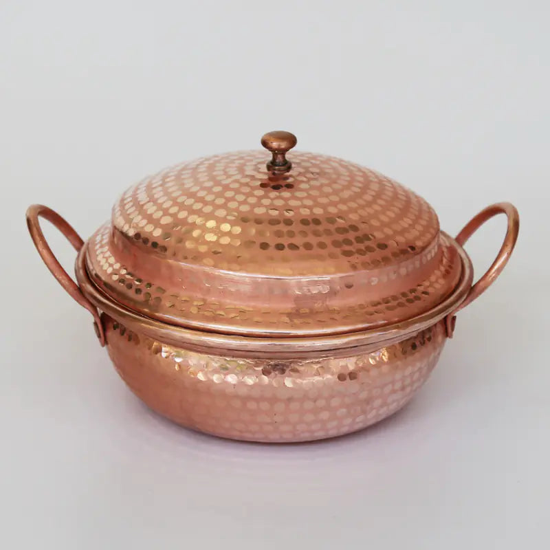 Handcrafted Thick Copper Pot for Rice Noodles
