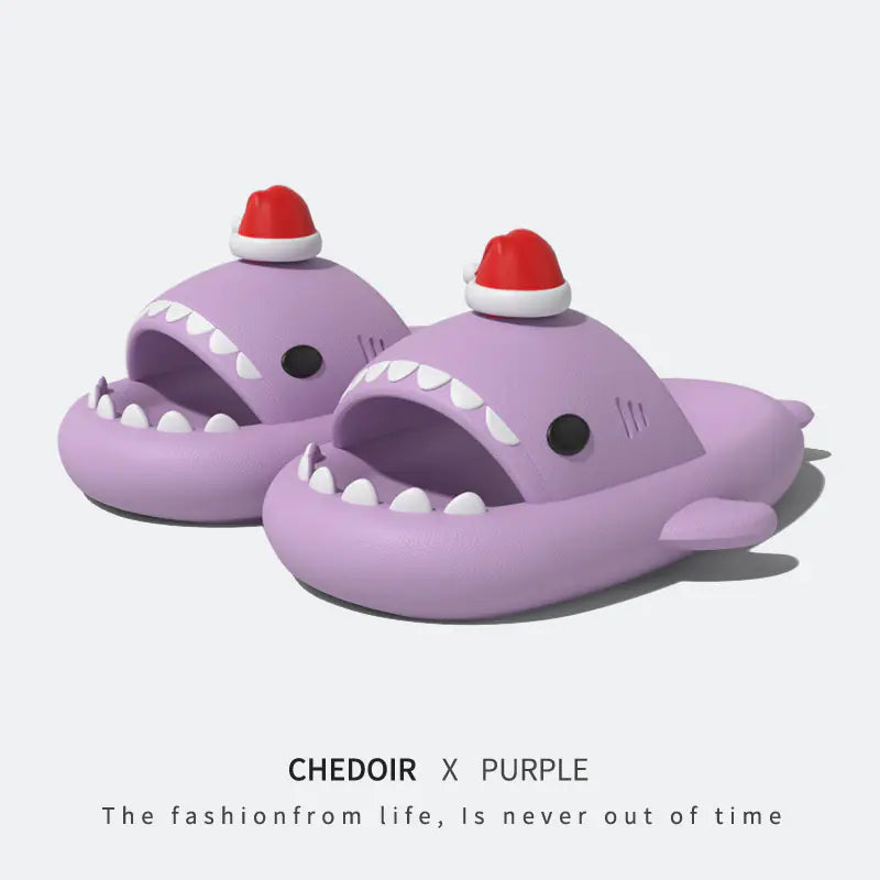 "Summer Unisex Shark Slippers - Stylish EVA Footwear"