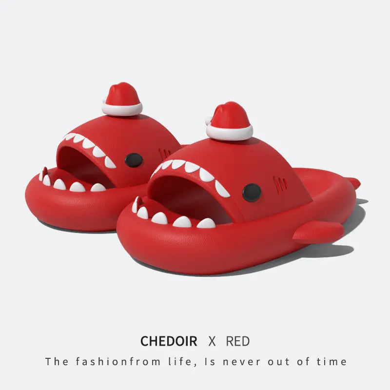 "Summer Unisex Shark Slippers - Stylish EVA Footwear"