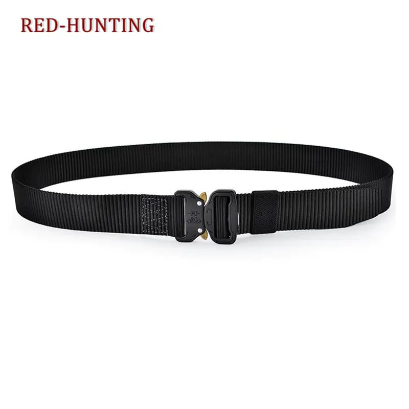 Tactical Nylon Belt for Hunting and Outdoor Training