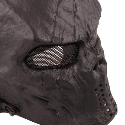 Outdoor Tactical Gear with Skull Protection Mask