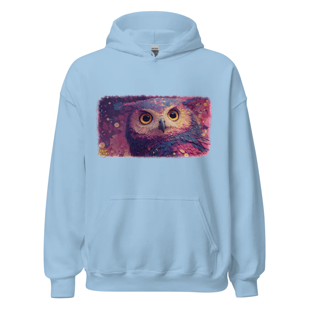 DRIP FACTORY OWL HAVEN COZY HOODIE