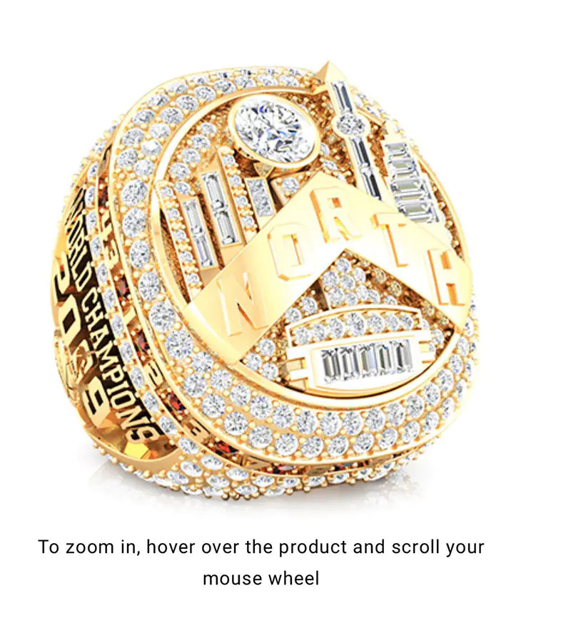 2019 Toronto Raptors NBA Championship Ring - Official Fan Collectible