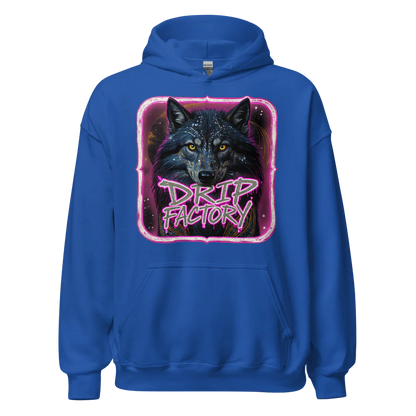 "DRIP FACTORY" 10 COLORS Heavy Hoodie | Gildan 18500