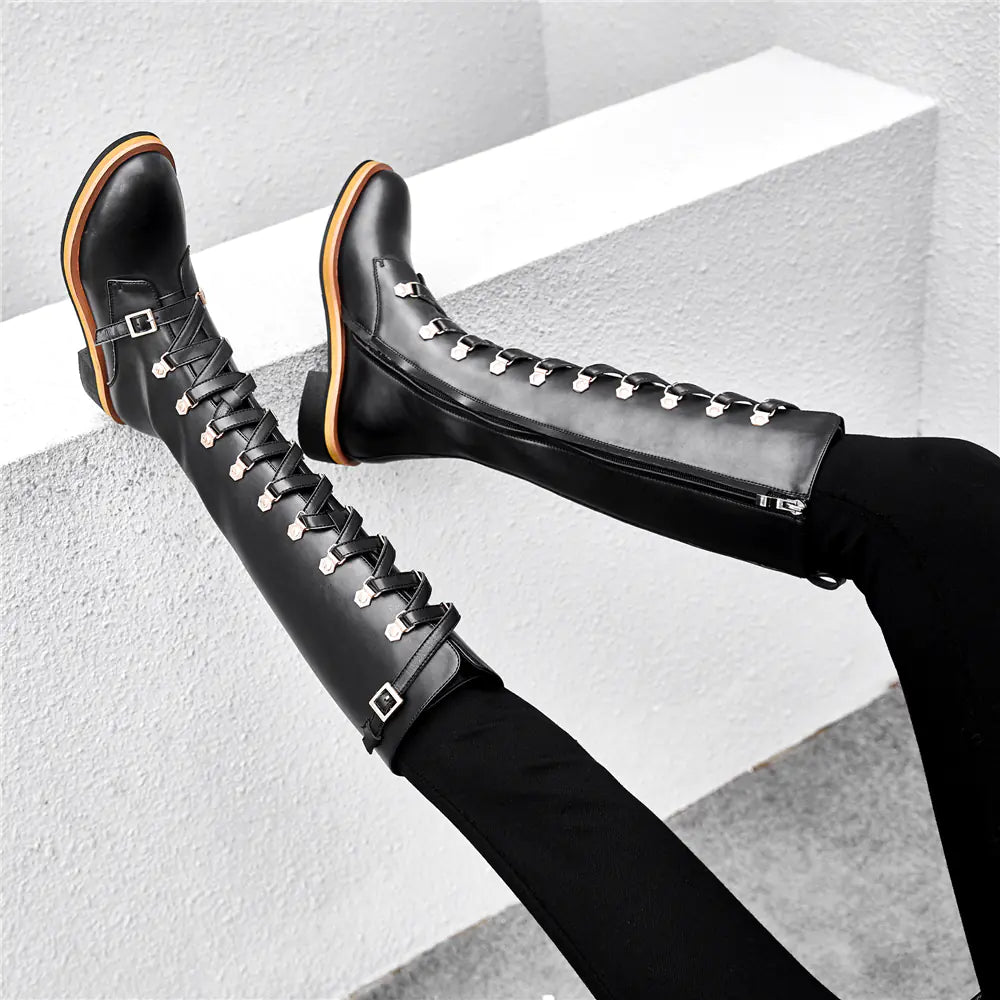 Sophisticated London Knee-Highs