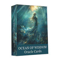 Ocean Of Wisdom Oracle Cards Under the Sea Oracle Cards with Mystical Creatures Underwater and Nautical themed Oracle Deck Oracle Cards for Beginners Oracle Cards With Meanings on Them