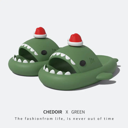 "Summer Unisex Shark Slippers - Stylish EVA Footwear"