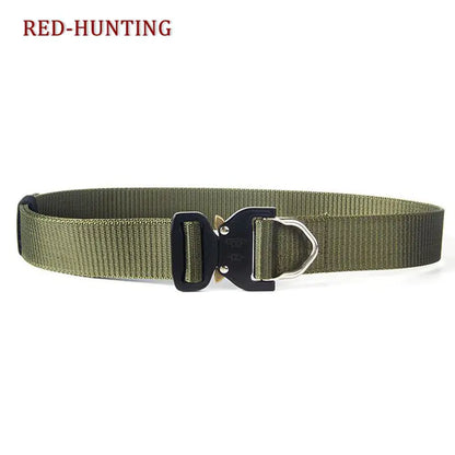 Tactical Nylon Belt for Hunting and Outdoor Training
