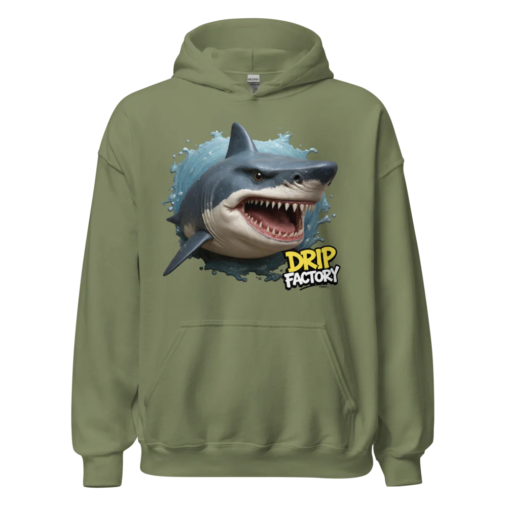 DRIP FACTORY EXCLUSIVE  SHARK HOODIE