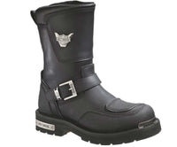 Harley-Davidson Mens Shift Leather Motorcycle Casual Boot Black 11 M US