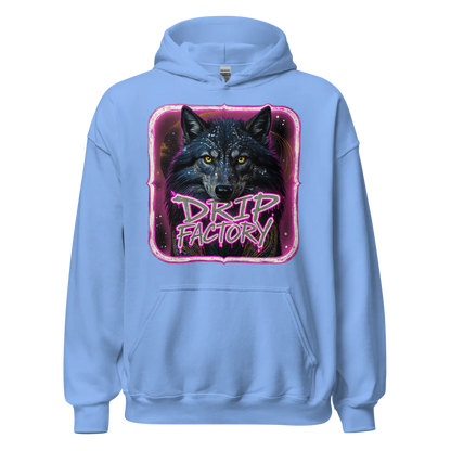 "DRIP FACTORY" 10 COLORS Heavy Hoodie | Gildan 18500