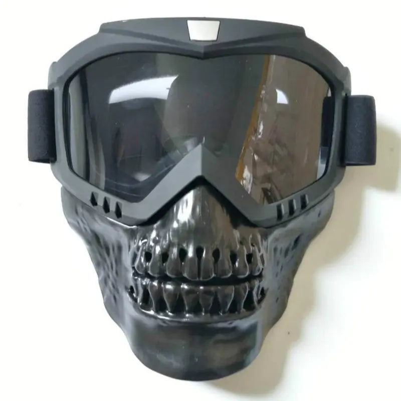 Demon Skull Mask for Motorcycle Outdoor Sports