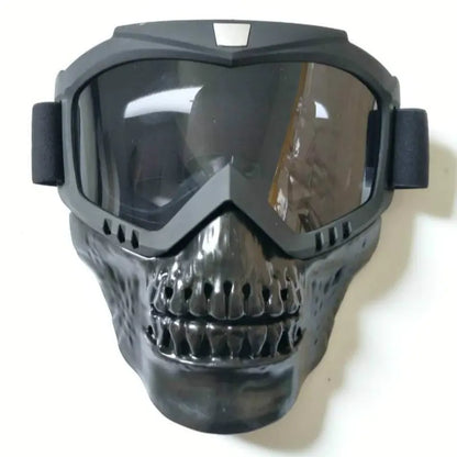 Demon Skull Mask for Motorcycle Outdoor Sports