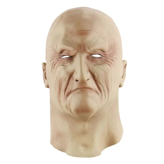 Elderly Latex Mask for Halloween Masquerade Party