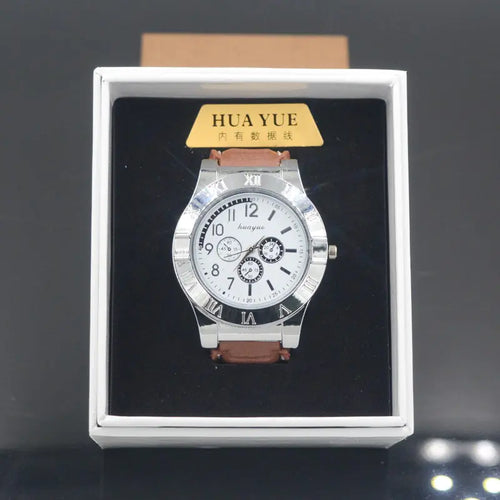 Creative Windproof Rechargeable Lighter Watch for Men
