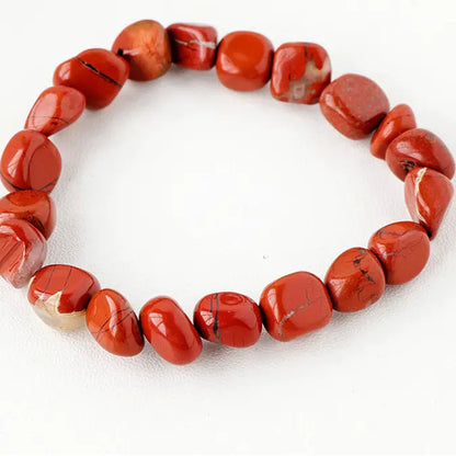 Natural Amethyst Rolling Stone Bracelet with Large Grains