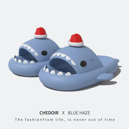 "Summer Unisex Shark Slippers - Stylish EVA Footwear"