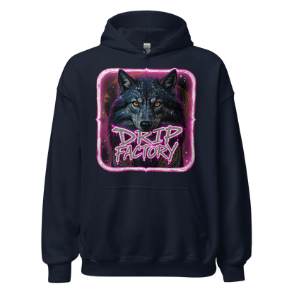 "DRIP FACTORY" 10 COLORS Heavy Hoodie | Gildan 18500