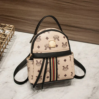 Fashionable Women's Digital Print Mini Backpack