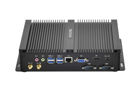 KINGDEL Smart Mini PC i7 8th Gen. CPU Home PC 16GB RAM 256GB SSD 4096x2304 2xCOM RS232 4xUSB 3.0 HD Port VGA
