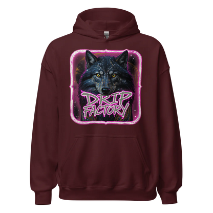 "DRIP FACTORY" 10 COLORS Heavy Hoodie | Gildan 18500