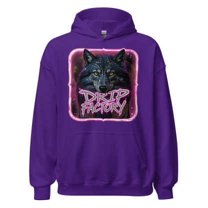 "DRIP FACTORY" 10 COLORS Heavy Hoodie | Gildan 18500