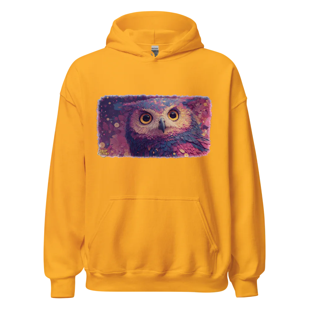 DRIP FACTORY OWL HAVEN COZY HOODIE