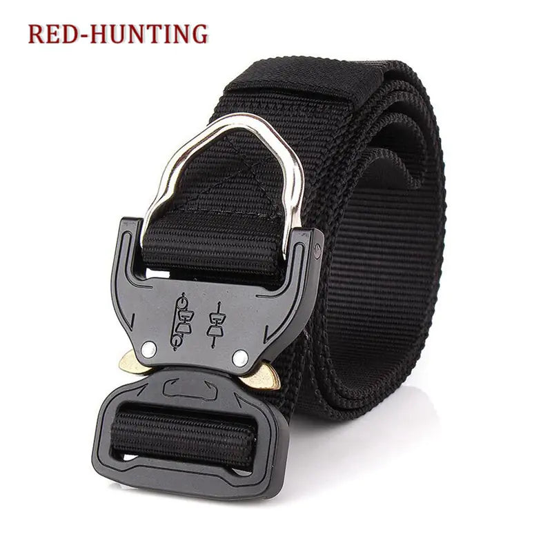 Tactical Nylon Belt for Hunting and Outdoor Training