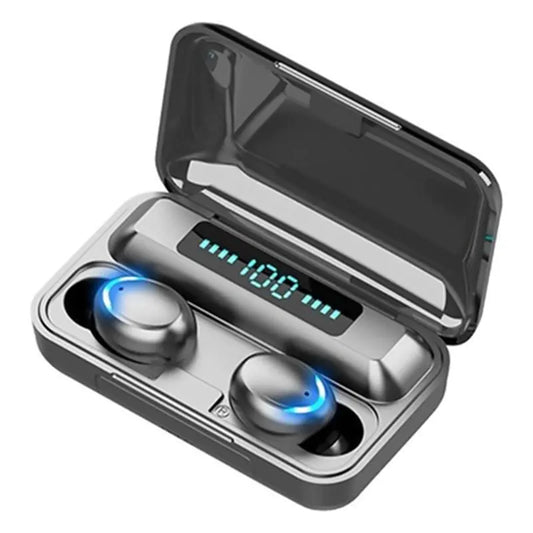 9D Surround Sound Bluetooth Wireless Earbuds with Noise Reduction
