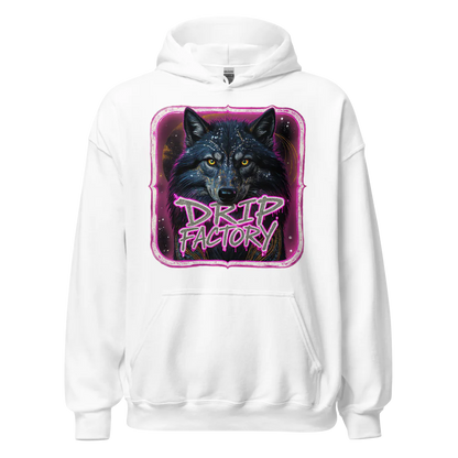 "DRIP FACTORY" 10 COLORS Heavy Hoodie | Gildan 18500